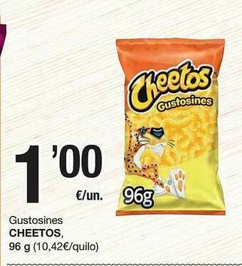 Gustosines Cheetos