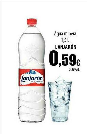 SPAR Lanzarote Agua Mineral Lanjarón oferta