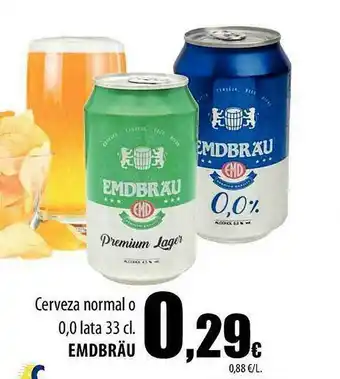 SPAR Lanzarote Cerveza Normal O 0.0 Emdbräu oferta