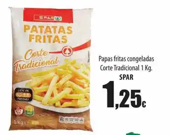 Spar Tenerife Papas Fritas Congeladas Corte Tradicional Spar oferta
