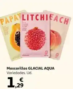 Alcampo Mascarilla glacial aqua avocado nourishing mask 20g oferta
