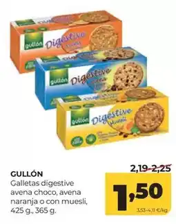 Alimerka Gullón - galletas digestive avena choco oferta