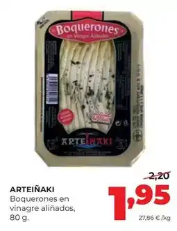 Alimerka Arteiñaki - boquerones en vinagre aliñados oferta