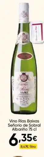 FROIZ SEÑORIO DE SOBRAL Vino Rías Baixas oferta