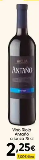 FROIZ ANTAÑO Vino Rioja crianza oferta