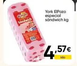 FROIZ ELPOZO York especial sandwich oferta