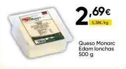 FROIZ Queso Monarc Edam lonchas oferta