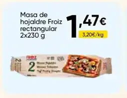 FROIZ FROIZ Masa de hojaldre rectangular oferta