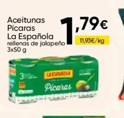 FROIZ LA ESPAÑOLA Aceitunas Pícaras oferta
