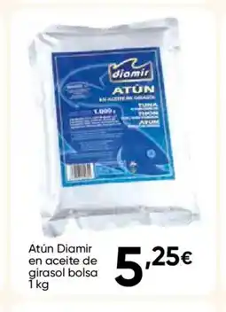 FROIZ DIAMIR Atún en aceite de girasol bolsa oferta