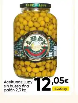 FROIZ LUPY Aceitunas sin hueso fina galón oferta