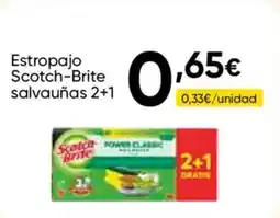 FROIZ SCOTCH BRITE Estropajo salvauñas 2+1 oferta