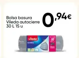 FROIZ VILEDA Bolsa basura autocierre oferta