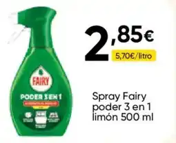 FROIZ FAIRY Spray poder 3 en 1 limón oferta