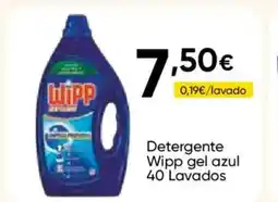 FROIZ WIPP Detergente gel azul 40 Lavados oferta