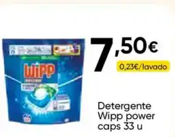 FROIZ WIPP Detergente power caps 33 u oferta