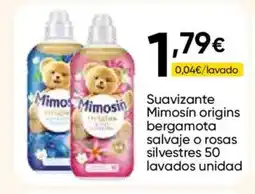 FROIZ MIMOSIN Suavizante origins bergamota salvaje o rosas silvestres 50 lavados unidad oferta