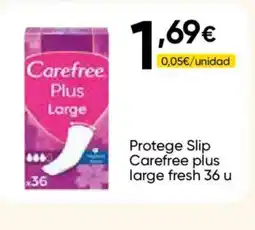 FROIZ CAREFREE Protege Slip plus large fresh 36 u oferta