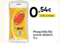 FROIZ BIC Maquinilla suave desech oferta