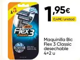FROIZ BIC Maquinilla Flex 3 Classic desechable 4+2 u oferta