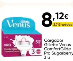 FROIZ GILLETTE VENUS Cargador ComfortGlide Pro Sugarberry 3u oferta