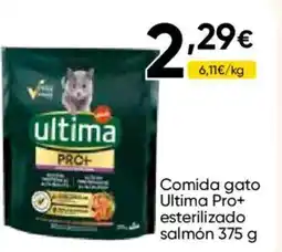 FROIZ ULTIMA Comida gato Pro+ esterilizado salmón oferta