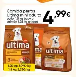 FROIZ ULTIMA Comida perros mini adulto oferta