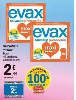E.Leclerc EVAX Salvaslip oferta