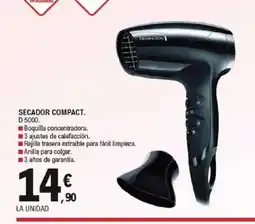 E.Leclerc REMINGTON Secador compact oferta
