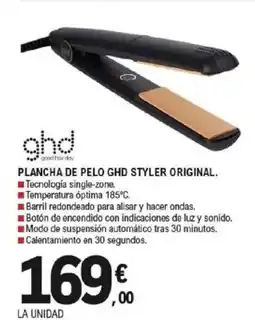 E.Leclerc GHD Plancha de pelo ghd styler original oferta