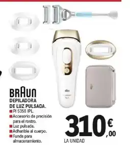 E.Leclerc BRAUN Depiladora de luz pulsada oferta