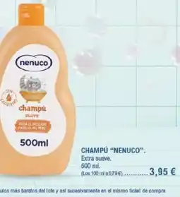 E.Leclerc NENUCO Champú oferta