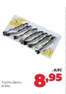 Alimerka Trucha alevin oferta