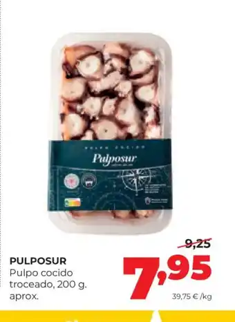 Alimerka PULPOSUR Pulpo cocido troceado oferta