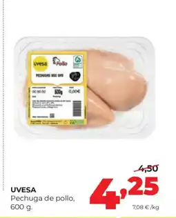 Alimerka UVESA Pechuga de pollo oferta
