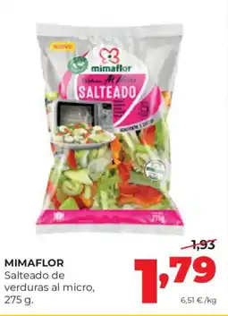 Alimerka MIMAFLOR Salteado de verduras al micro oferta