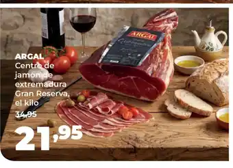 Alimerka ARGAL Centro de jamón de extremadura Gran Reserva oferta