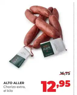 Alimerka ALTO ALLER Chorizo extra oferta