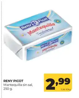 Alimerka RENY PICOT Mantequilla sin sal oferta