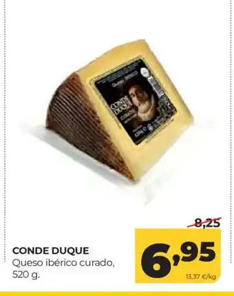 Alimerka CONDE DUQUE Queso ibérico curado oferta