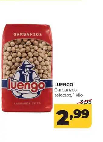 Alimerka LUENGO Garbanzos selectos oferta