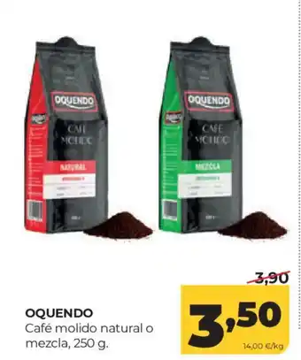 Alimerka OQUENDO Café molido natural o mezcla oferta