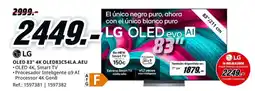 MediaMarkt LG OLED 83" 4K OLED83C54LA.AEU oferta