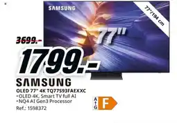 MediaMarkt SAMSUNG OLED 77" 4K TQ77593FAEXXC oferta