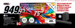 MediaMarkt LG QNED MiniLED 75" 4K 75QNED92A6A oferta