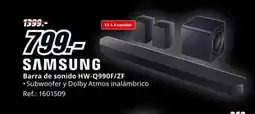 MediaMarkt SAMSUNG Barra de sonido HW-Q990F/ZF oferta