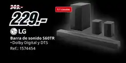 MediaMarkt LG Barra de sonido S60TR oferta