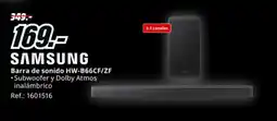 MediaMarkt SAMSUNG Barra de sonido HW-B66CF/ZF oferta
