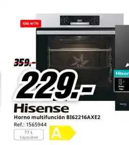 MediaMarkt HISENSE Horno multifunción BI62216AXE2 oferta