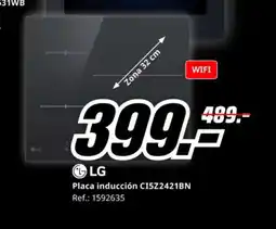 MediaMarkt LG Placa inducción CI5Z2421BN oferta